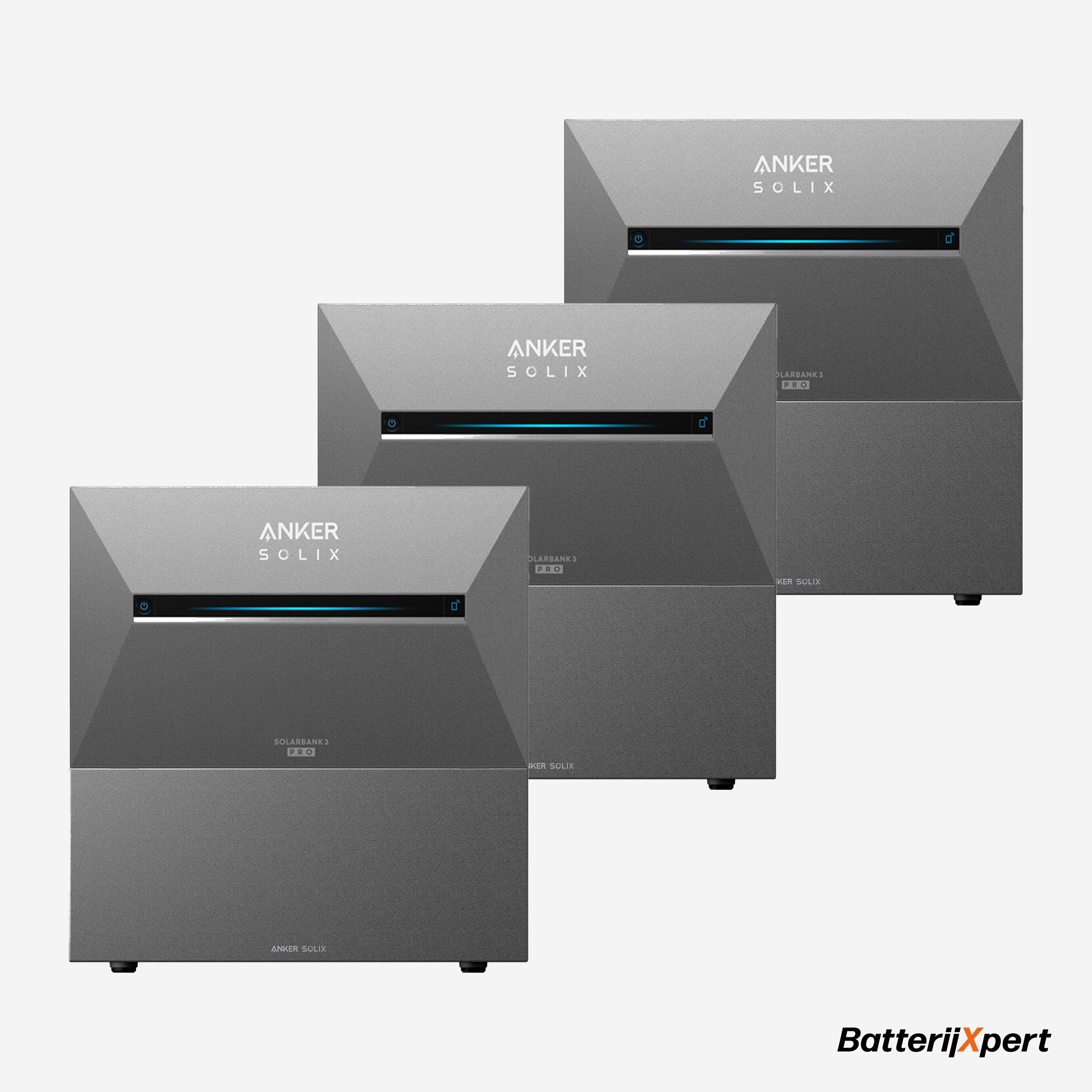 Anker Solix Solarbank 3 E2700 pro + BP2700 x3 (16,2 kWh)