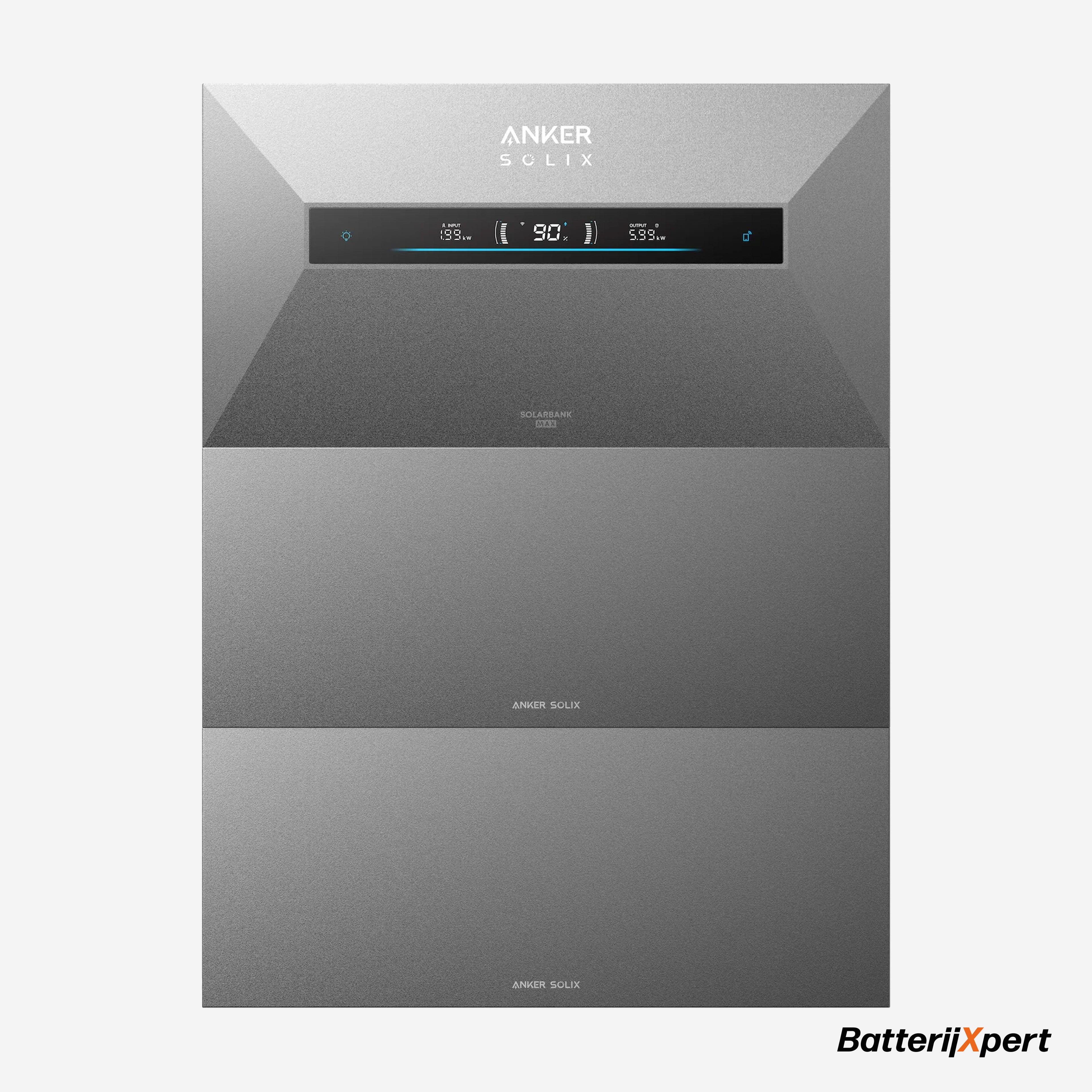 Anker SOLIX Solarbank Max AC 21 kWh thuisbatterij voor zonnepanelen