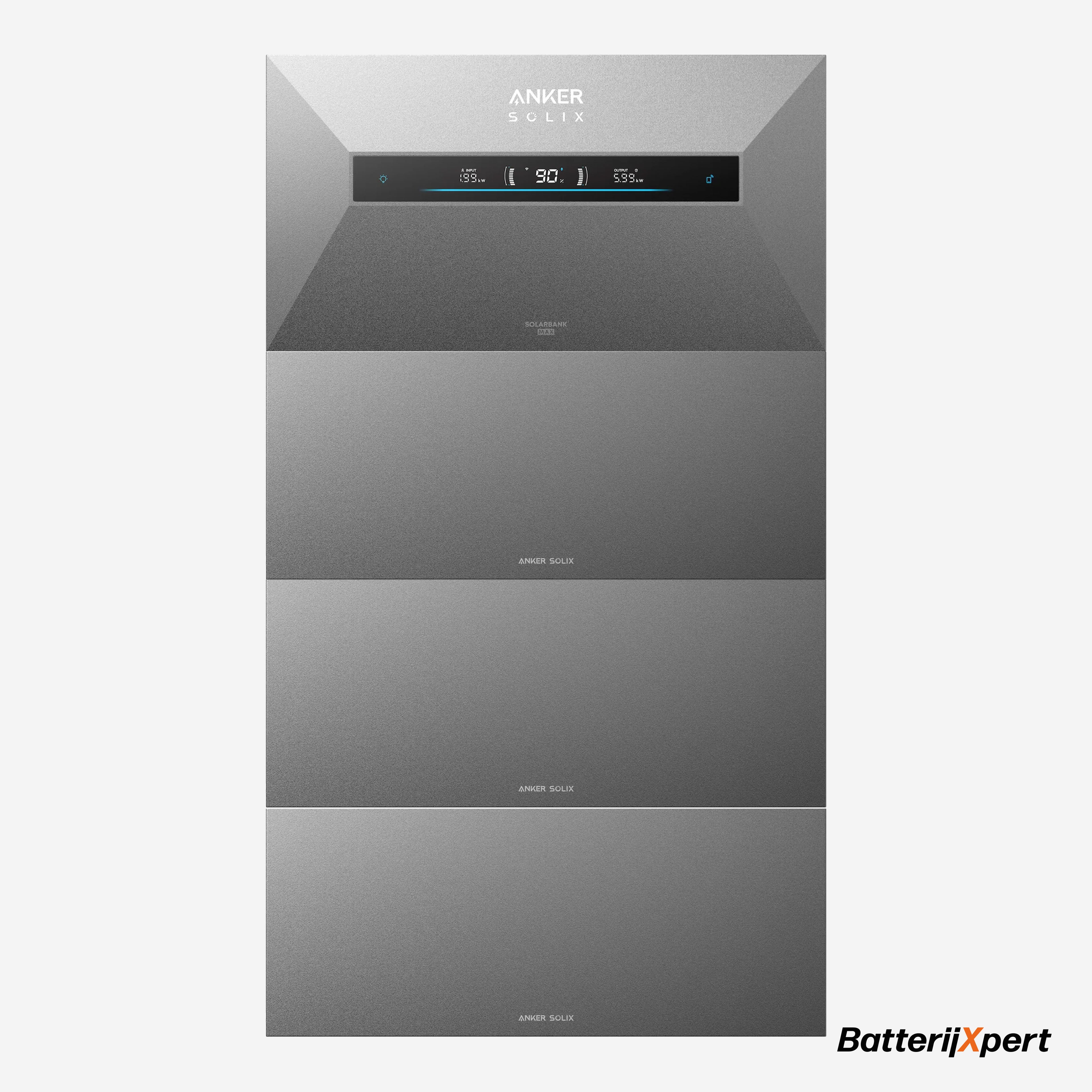 Anker SOLIX Solarbank Max AC 28 kWh thuisbatterij voor zonnepanelen