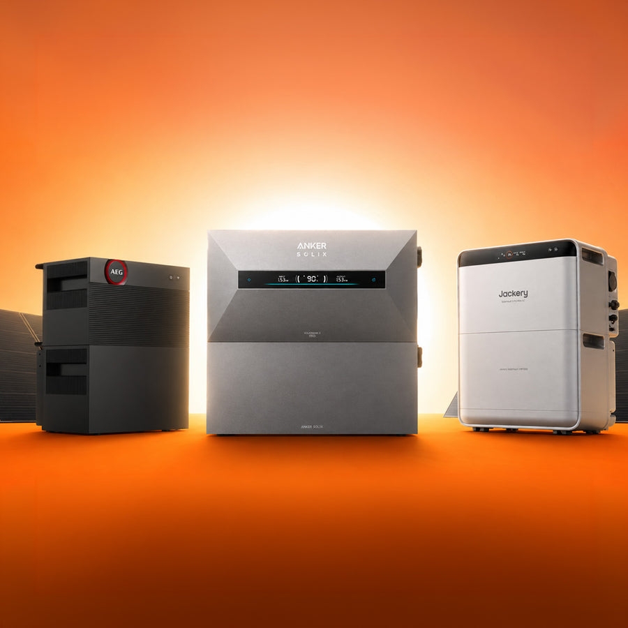 Bewaar je zonnestroom zelf met een plug-in thuisbatterij